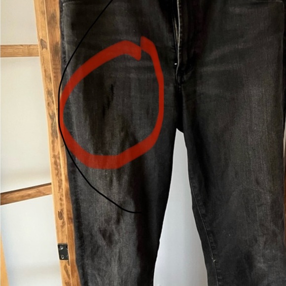 Citizens of Humanity Black High Rise Chrissy Jean - Picture 6 of 6